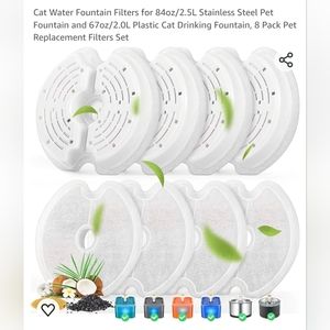 New pet fountain filters‎ 8pack